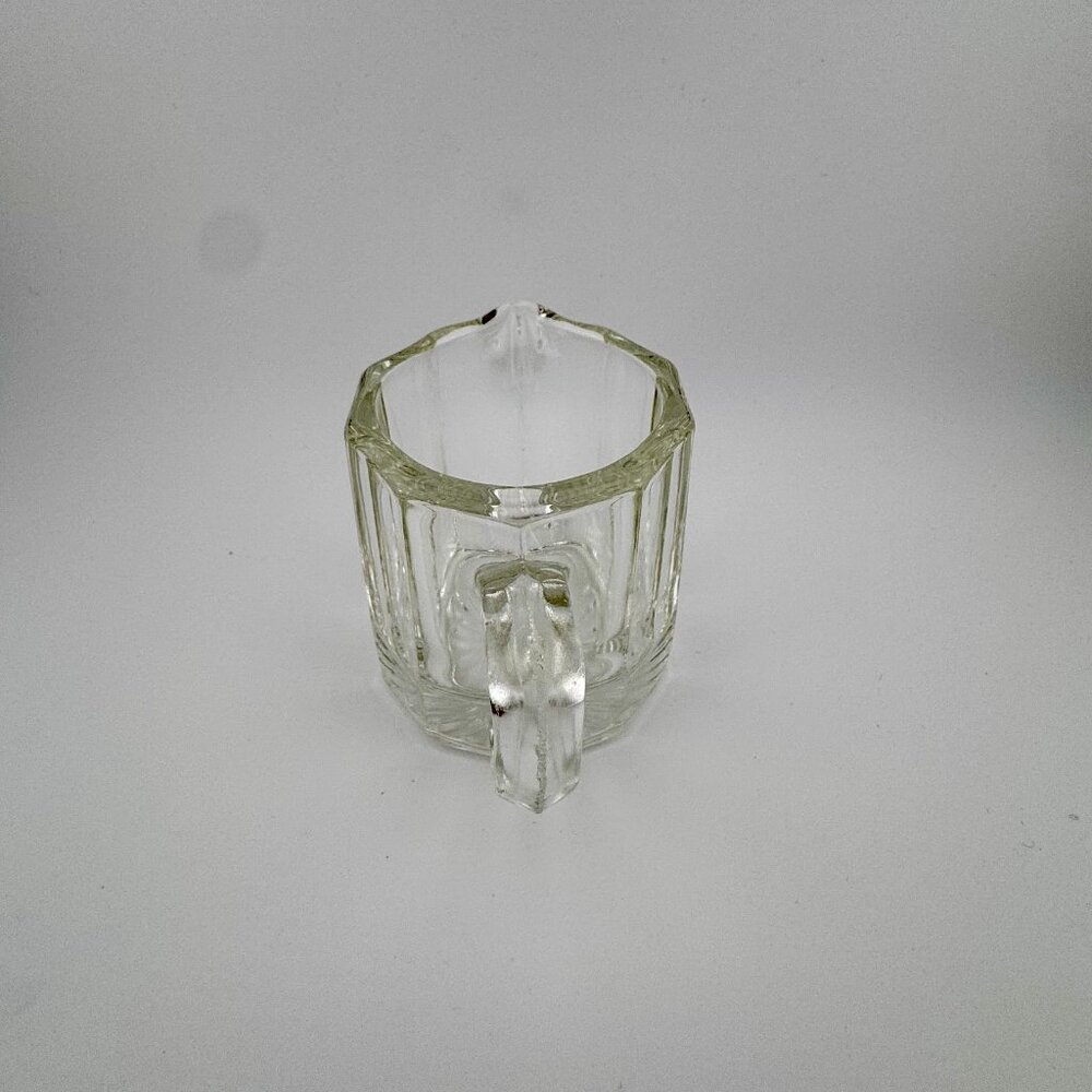 Antique Peerless Colonial Clear Creamer by Indiana Glass Co. Creamer 1920s - Picture 4 of 7